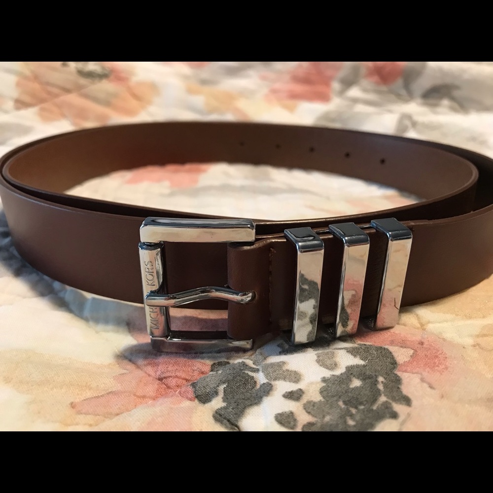 Michael Kors Leather Belt